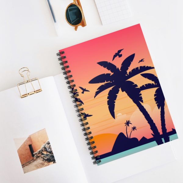 Tropical spiral Notepad
