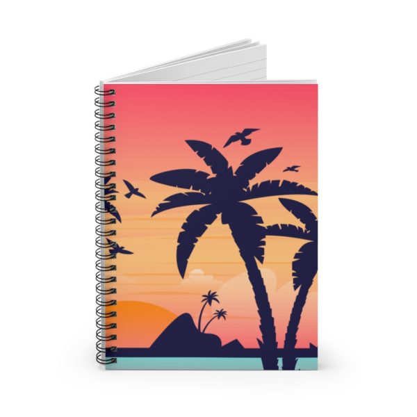 Tropical spiral Notepad